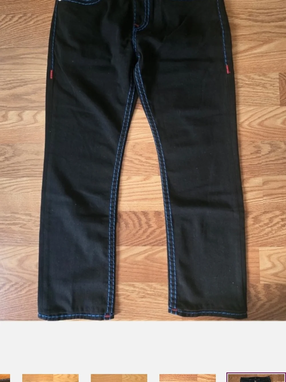 True Religion Men Black 2026 True Religion Jeans. Black Straight Fit. Like New